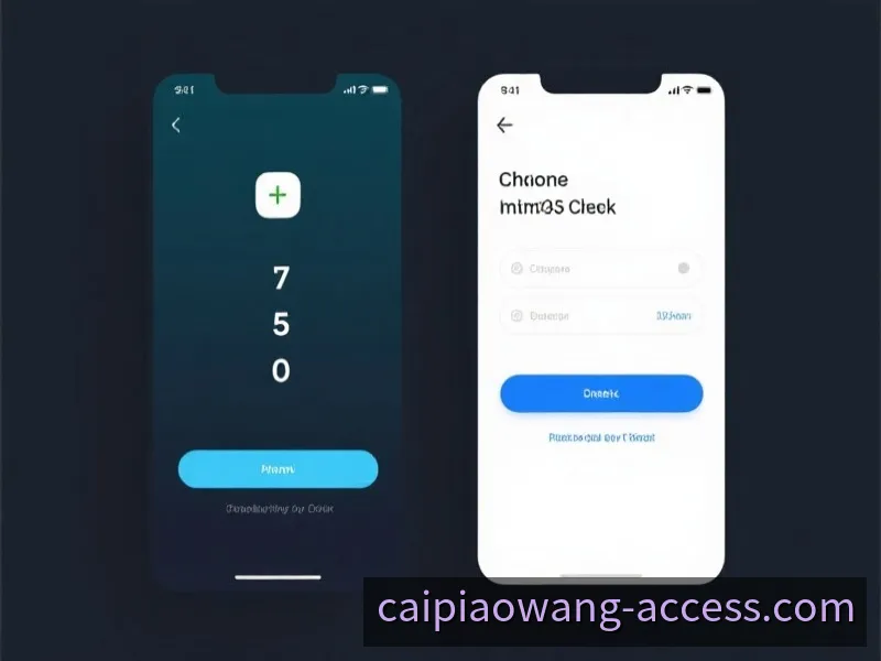 号码核对示意卡片